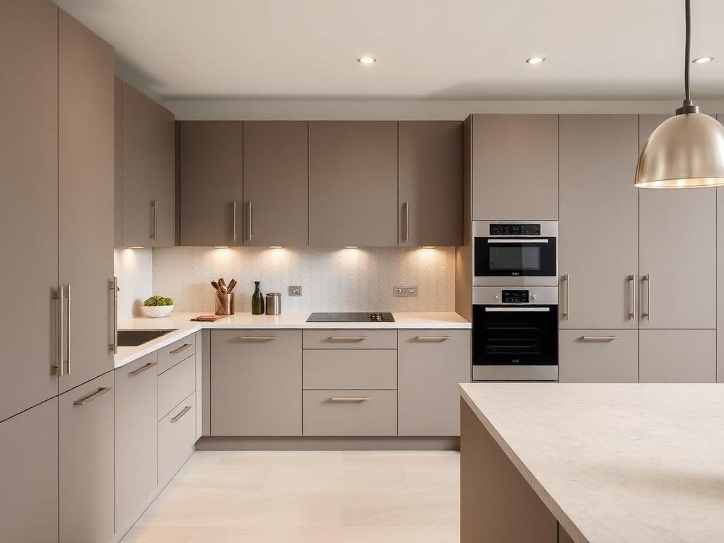 Minimal Handleless Kitchens